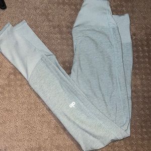 Alo Alosoft yoga high waist lounge leggings.  7/8 length